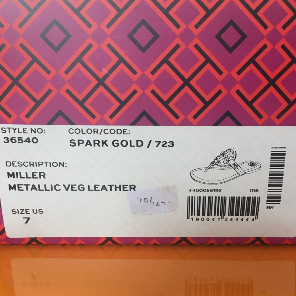 NEW Tory Burch Miller Sandals - Picture 7 of 8